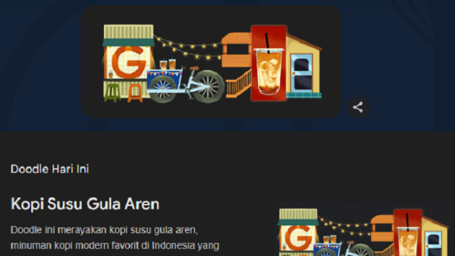 kopi susu gula aren