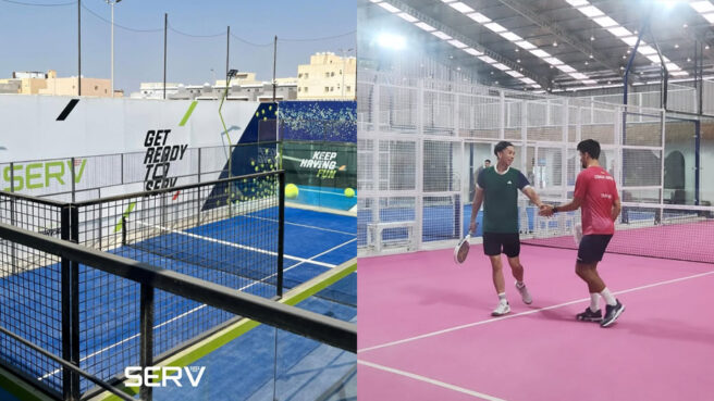 lapangan padel di tangsel