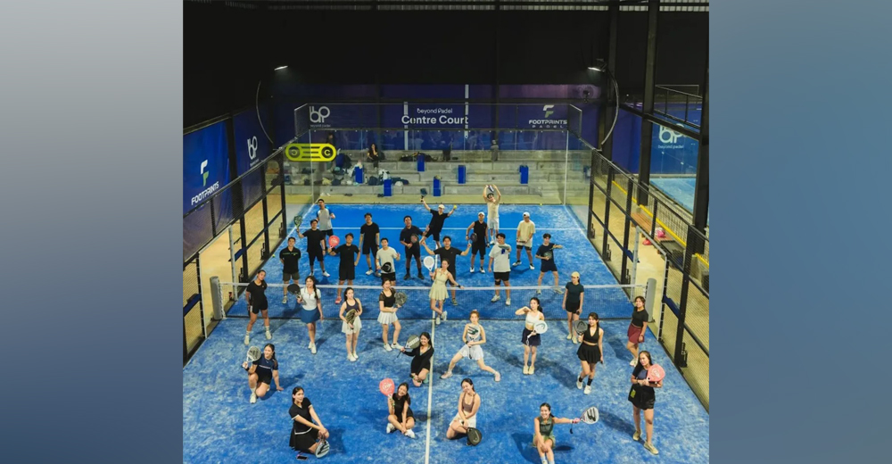 lapangan padel di tangsel