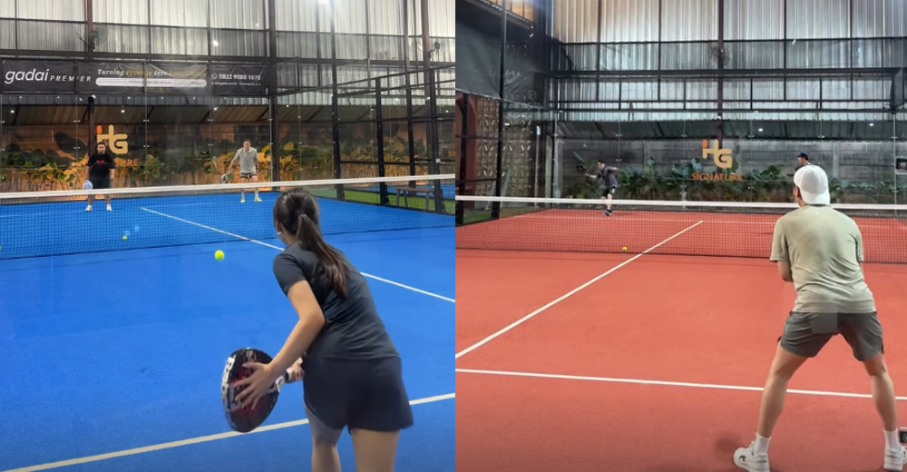 lapangan padel di tangsel 