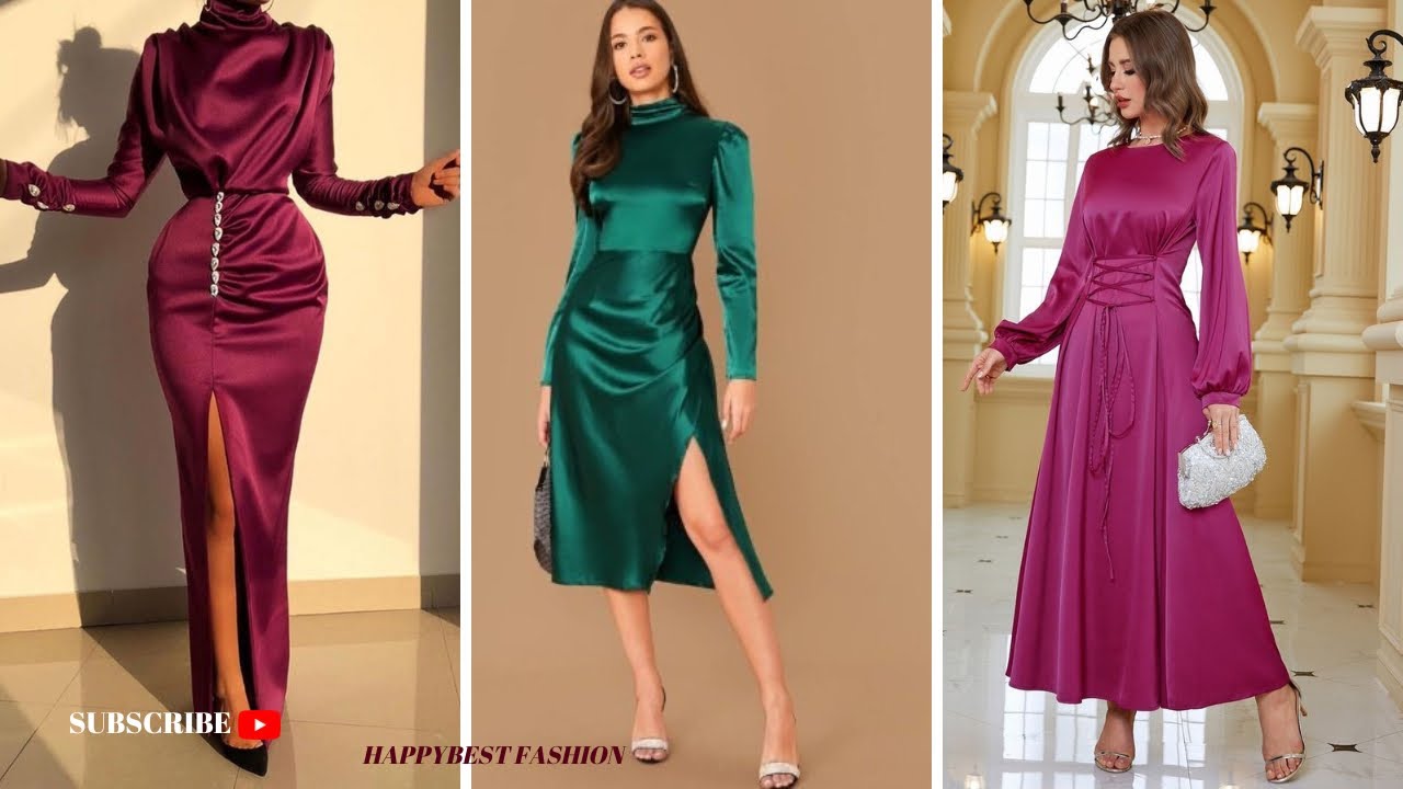 10 Model Baju Bridesmaid Satin Polos Simple dan Elegan, Populer di 2025 10 Model baju bridesmaid satin populer 2025