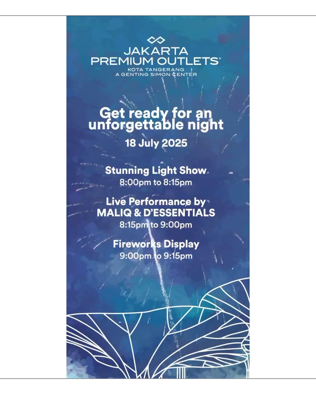 Konser gratis akhir pekan 18 Juli 2025