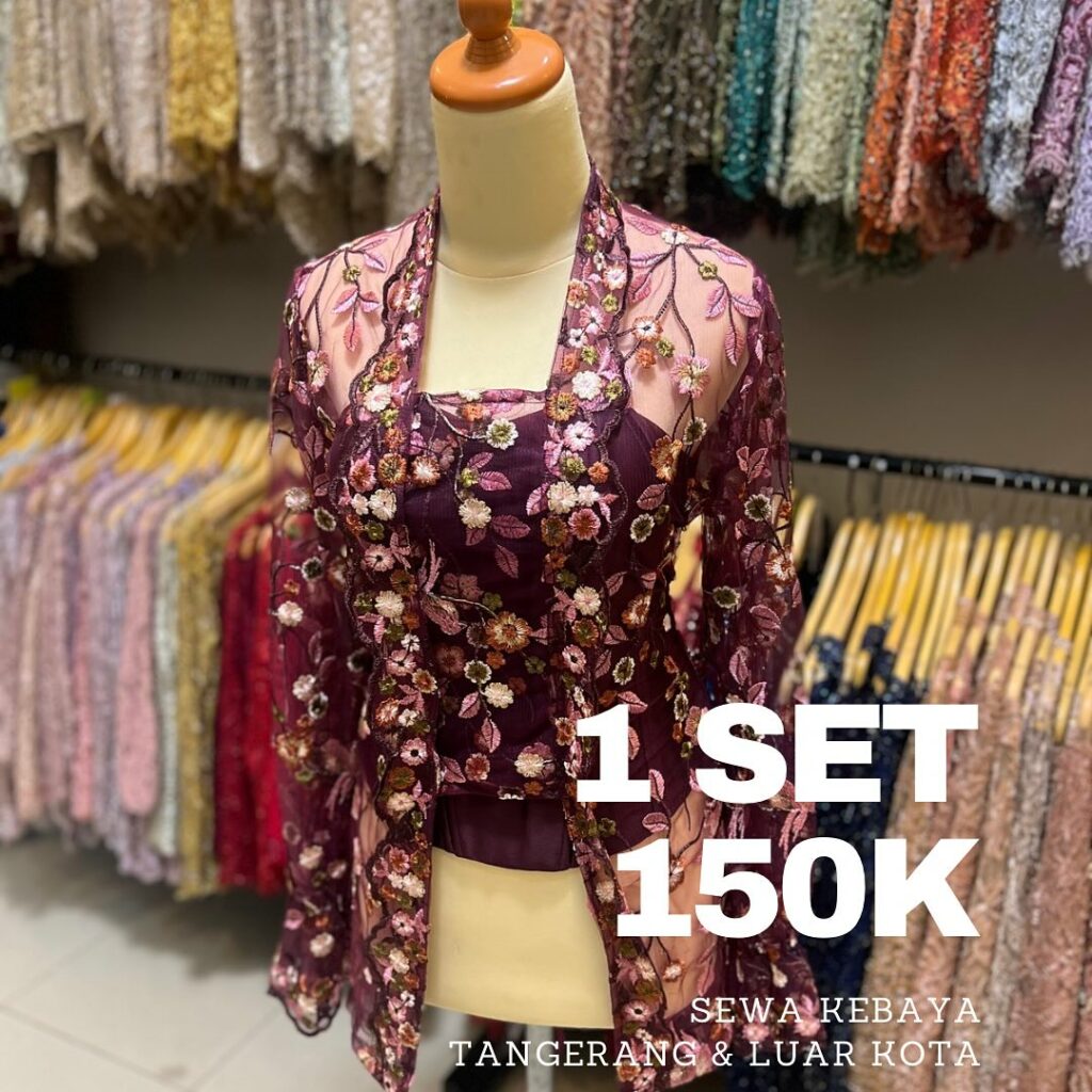 5 Tempat Sewa Kebaya Wisuda di Tangerang yang Punya Banyak Koleksi, Harga Mulai Rp100 Ribuan 2 Tempat sewa kebaya wisuda di Tangerang