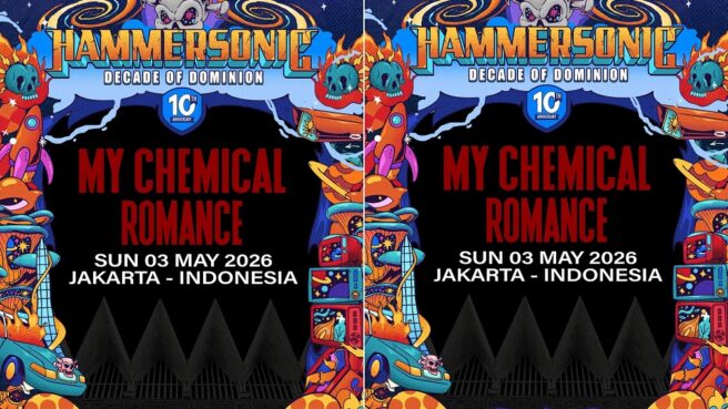 tiket konser My Chemical Romance di Jakarta 2026