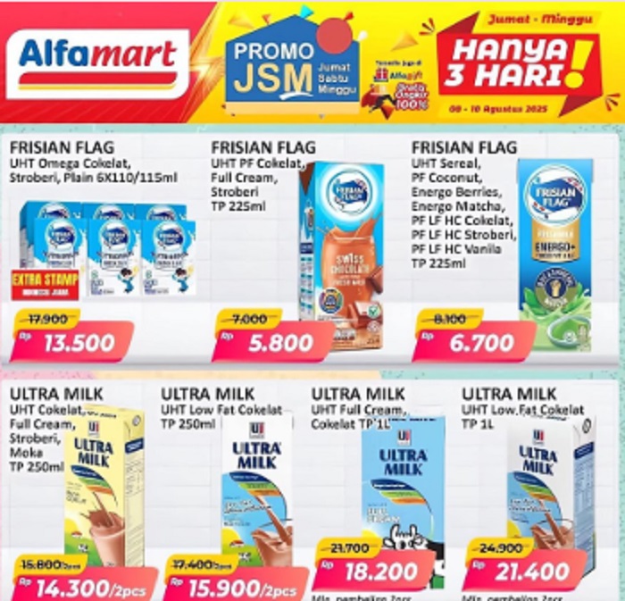 Promo JSM Alfamart 8-10 Agustus 2025