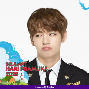 twibbon hari pramuka 2025