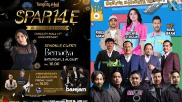Konser gratis di Tangerang 2 Agustus 2025