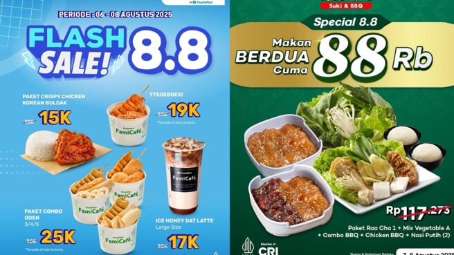 Promo 8.8 Agustus 2025