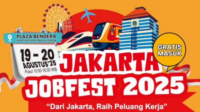 Jakarta Jobfest 2025 Hadirkan Ribuan Lowongan Kerja