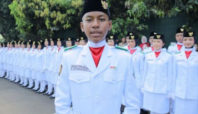 Komnandan Paskibraka Tangsel 2025, Rahmat Putra Maulana.