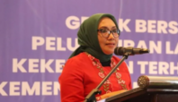 Menteri Pemberdayaan Perempuan dan Perlindungan Anak (PPPA), Arifah Fauzi Mengecam Keras Kasus Pelecehan Seksual Eks Wakasek di Tangerang.