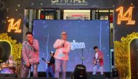 Penampilan Basejam Meriahkan HUT Tangcity Mall ke-1 pada Jumat, 1 Agustus 025/Foto: Nadia Infotangerang.id