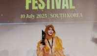 Nadhira Lathifa Adzkiya Raih Gold Award di Asia All Stars Festival Korea Selatan 2025.