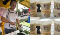 Kalina Ocktaranny Buka Warung Es Teler di Pamulang Tangsel.