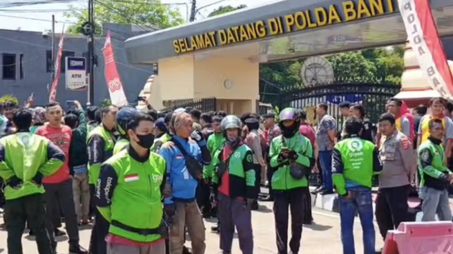 demo ojol banten