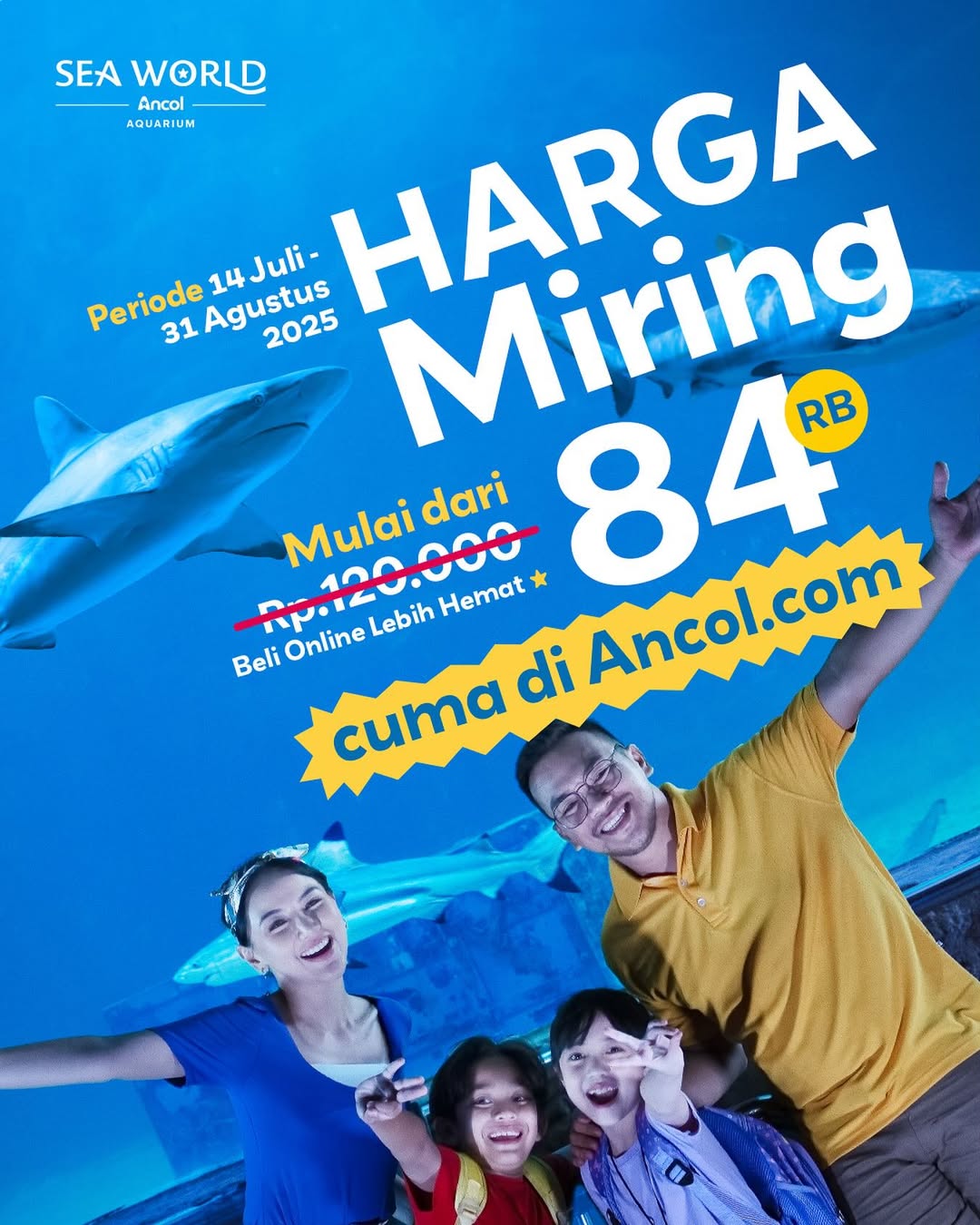 Promo HUT ke-80 RI tempat wisata di Jakarta