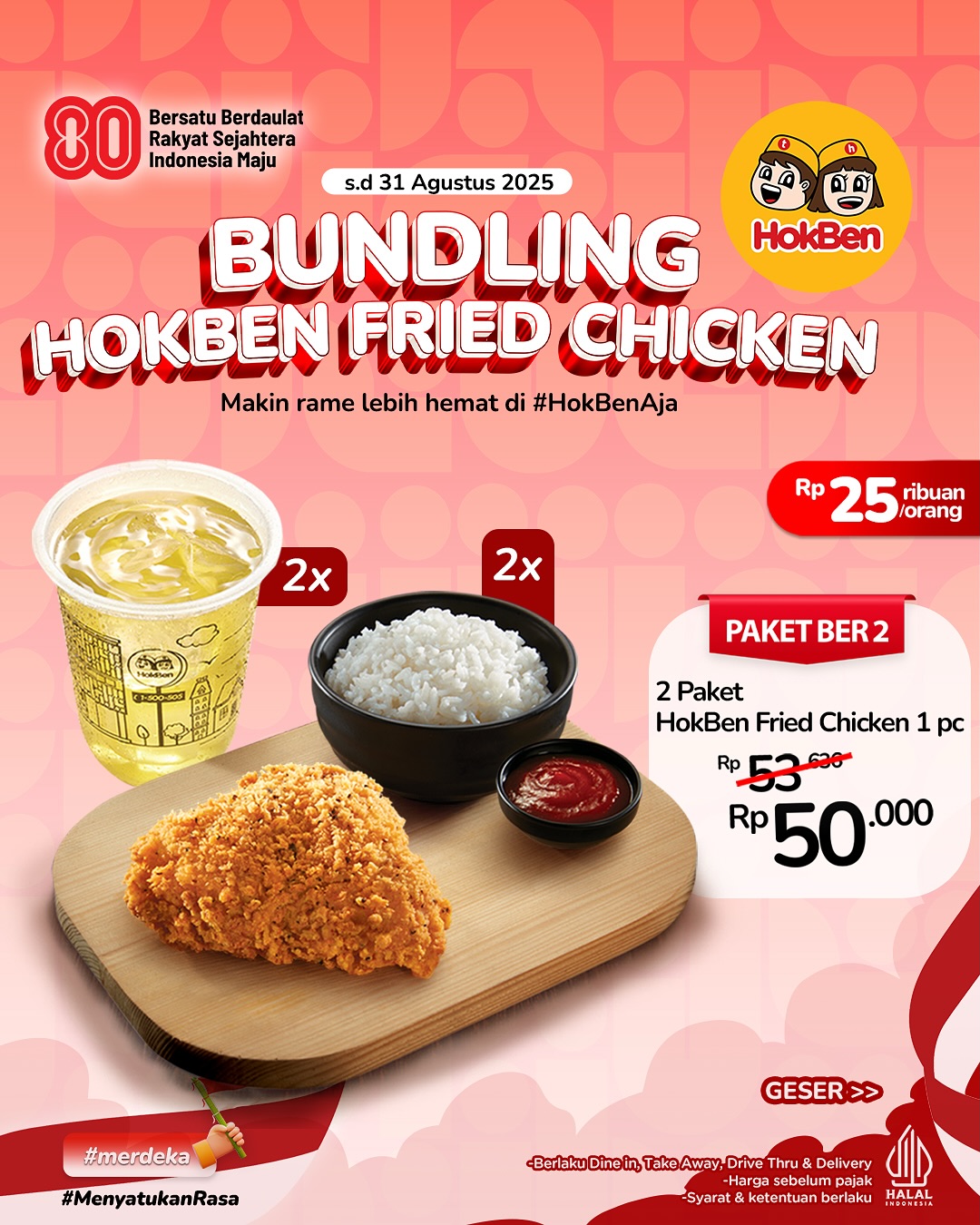 Promo bulan Agustus 2025 