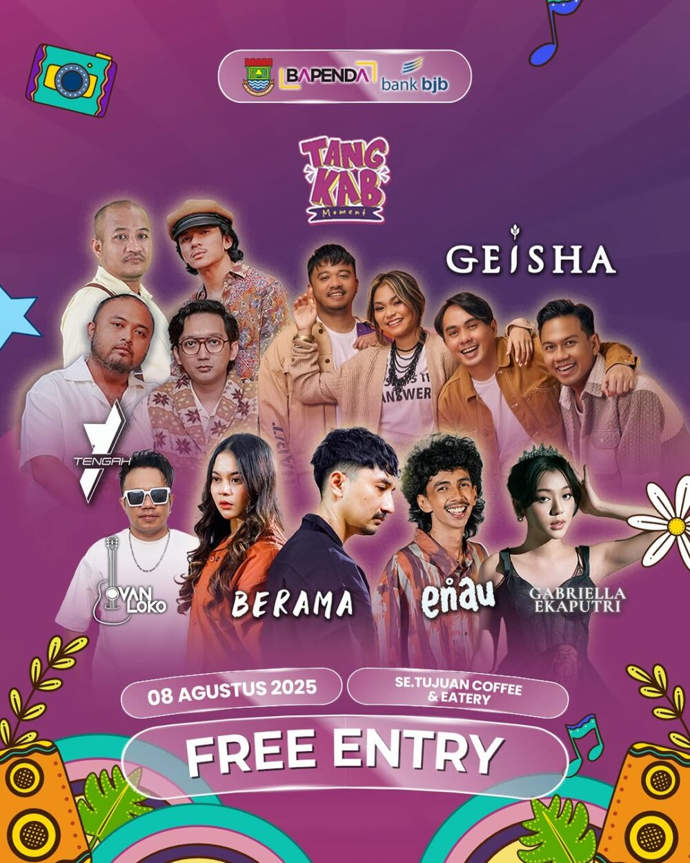 konser gratis di Tangerang hari ini