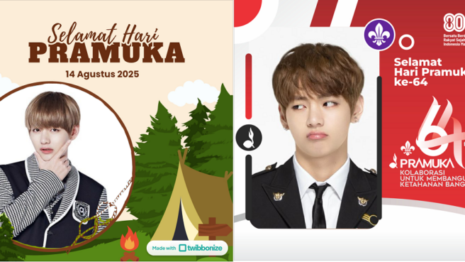 twibbon hari pramuka 2025