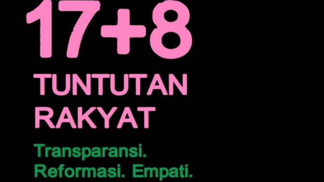 17+8 Tuntutan Rakyat 2025