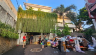 Penjarahan Rumah Sri Mulyani di Bintaro, Tangsel/Foto::Ist