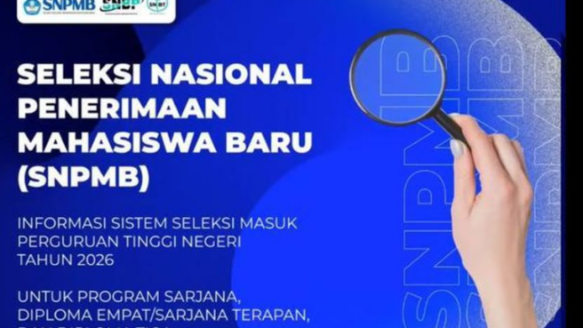 Jadwal dan Syarat Lengkap SNBP 2026 Resmi Dirilis