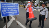 Gerbang Tol Fatmawati 2 Digratiskan Sampai Akhir Oktober 2025! Efektif Kurangi Kemacetan di TB Simatupang 1 Rekayasa Lalu Lintas di Gerbang Tol Fatmawati 2 kawasan Jalan TB Simatupang, Jakarta. Foto:ANTARA