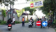 Situasi ujicoba Sistem Saru Arah di Pondok Cabe, Pamulang, Tangsel. Foto: Andre Pradana/Tangselife