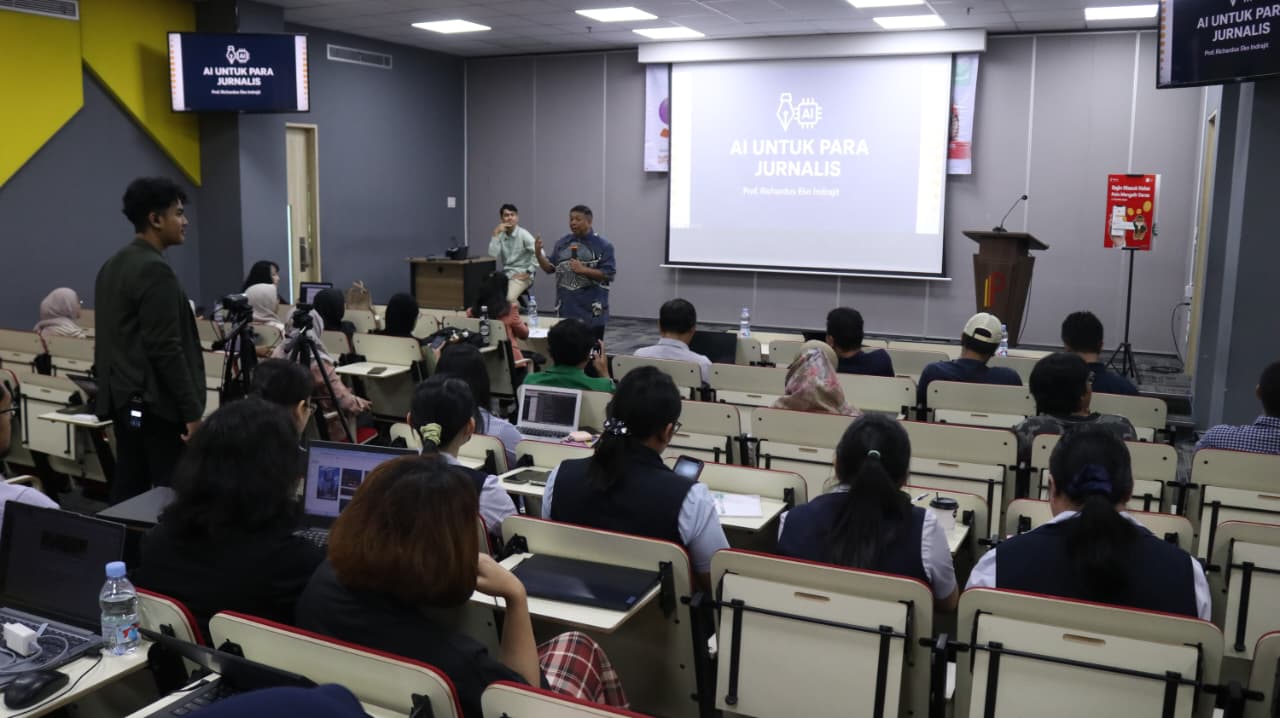 Workshop AI untuk para Jurnalis di Universitas Pradita