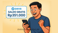 saldo dana kaget hari ini