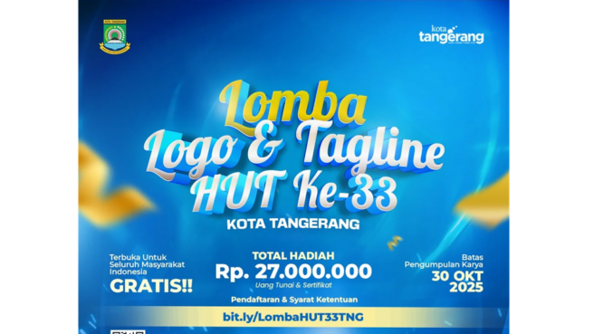 hut ke-33 kota tangerang