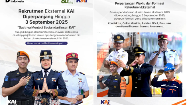 lowongan kerja kai 2025