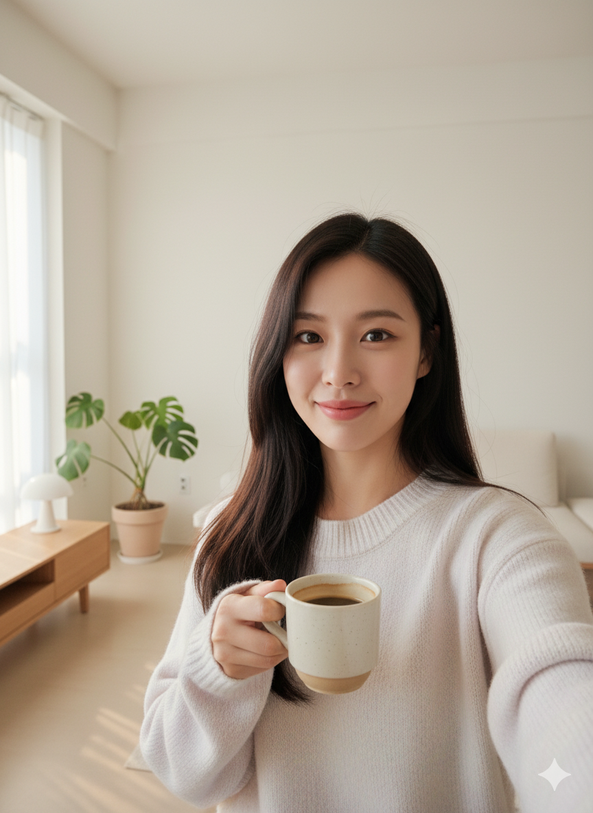 Tren Terbaru Prompt Gemini AI: Edit Foto Wanita Ala ‘Sore Santai di Rumah’ yang Cozy dan Estetik 2 prompt gemini ai