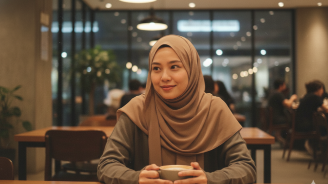 prompt gemini ai wanita berhijab