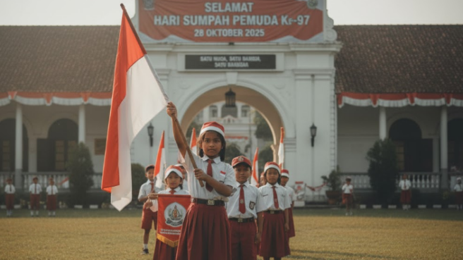 50+ Ucapan Hari Sumpah Pemuda 2025 yang Penuh Semangat dan Inspiratif, Cocok untuk Caption Media Sosial! 1 Ucapan Hari Sumpah Pemuda 2025 Foto: Google Gemini