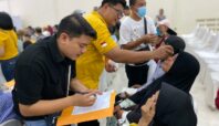 Pasien operasi katarak gratis dalam HUT ke-50 Summarecon. Foto: Nadia-Infotangerang.id