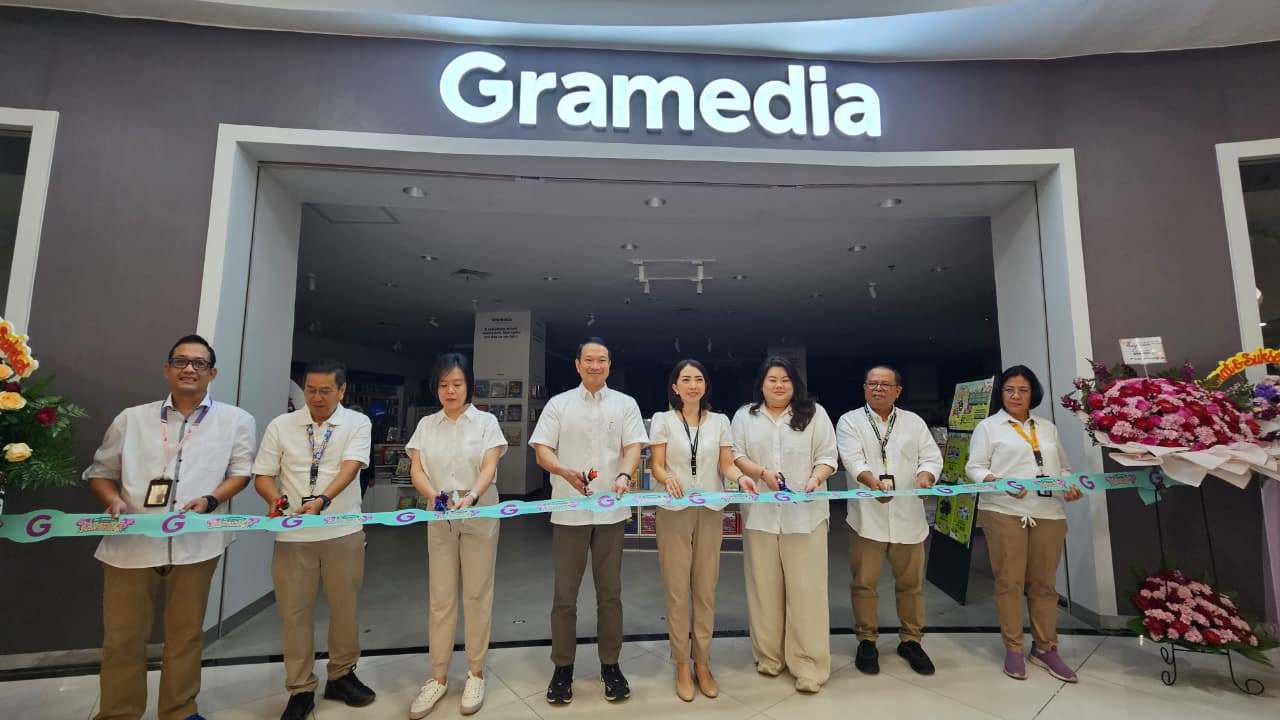 Re-Opening Gramedia Karawaci di Supermal Karawaci Kabupaten Tangerang, Rabu 8 Oktober 2025