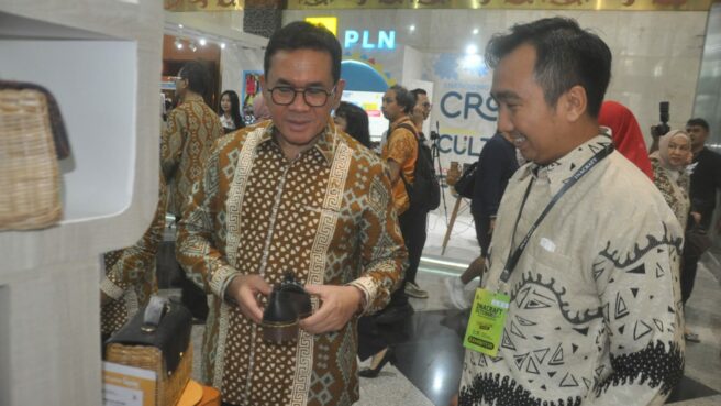 Roka Collection Asal Tangerang di Jakarta Convention Center (JCC) Senayan pada 1–5 Oktober 2025.