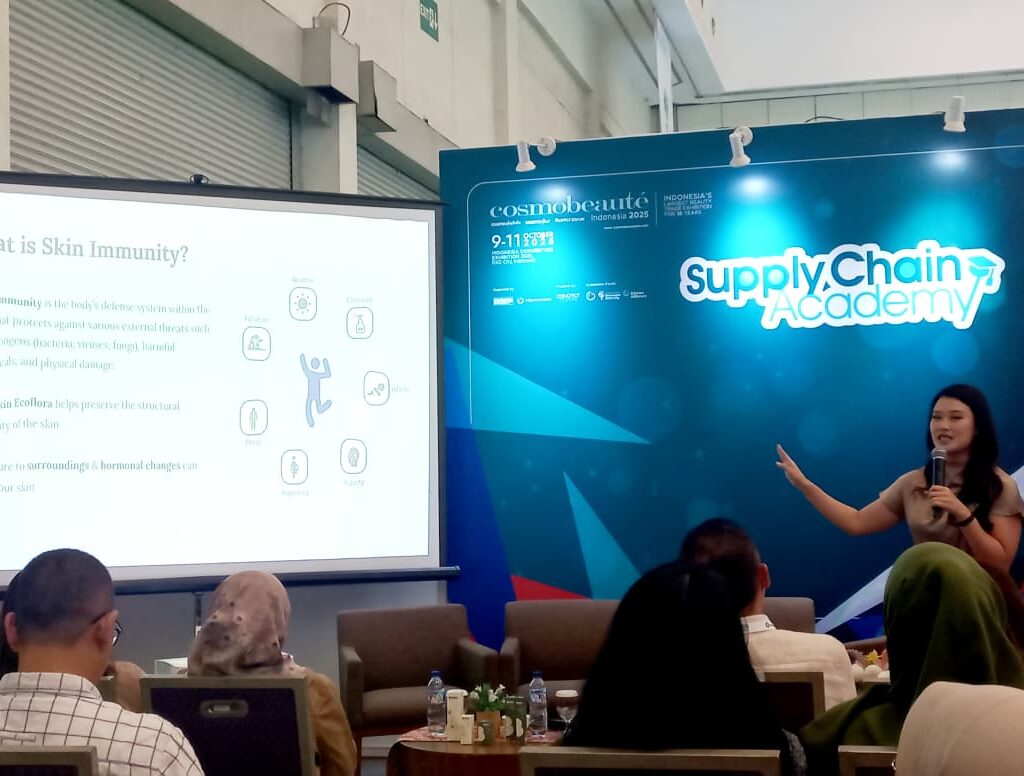 Cosmobeauté Indonesia 2025 Resmi Digelar di ICE BSD, Hadirkan Inovasi, Teknologi dan Produk Ramah Lingkungan 3 Supply Chain Academy di Cosmobeauté Indonesia 2025 ICE BSD, Jumat 10 Oktober 2025/Foto: Nadia Infotangerang.id
