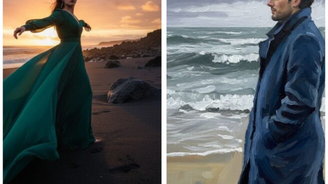 Prompt Edit Foto Gemini AI di Pantai