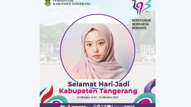 hut ke-393 kabupaten Tangerang