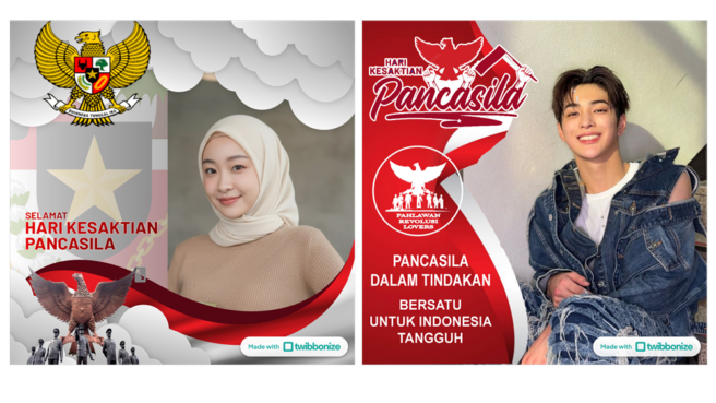 twibbon hari kesaktian pancasila