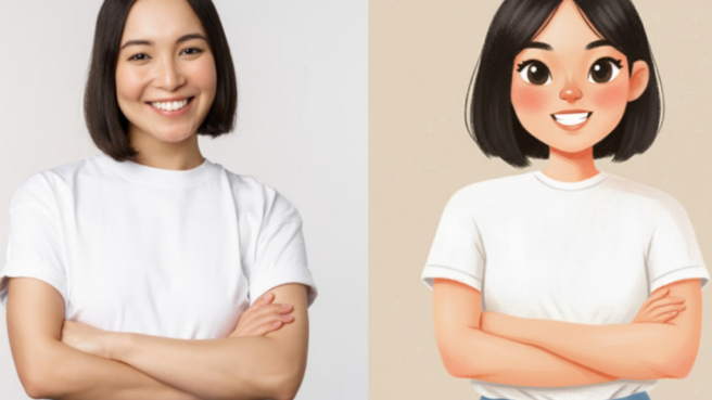 Prompt Foto Anime Crayon