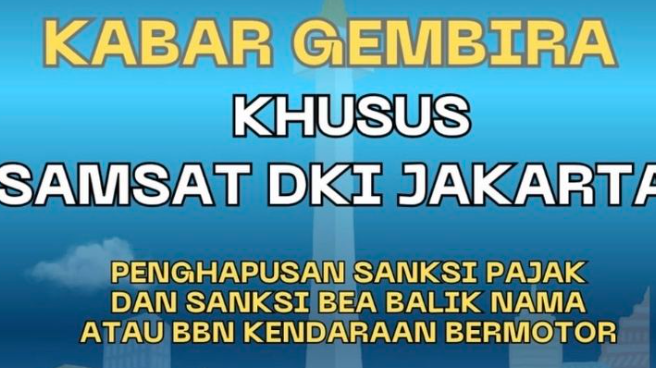 Pemutihan Pajak Kendaraan Jakarta 2025