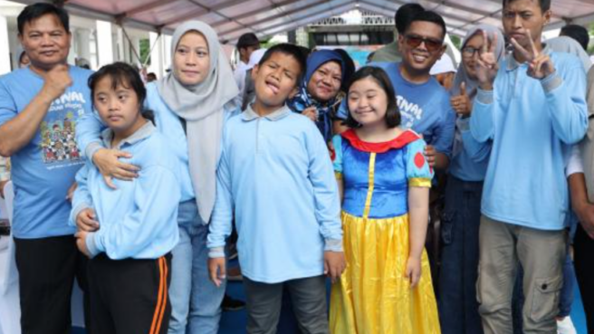 Festival Sekolah Khusus Provinsi Banten Tahun 2025 di Lapangan Upacara Kantor Gubernur Banten, Curug, Kota Serang, Rabu 26 November 2025