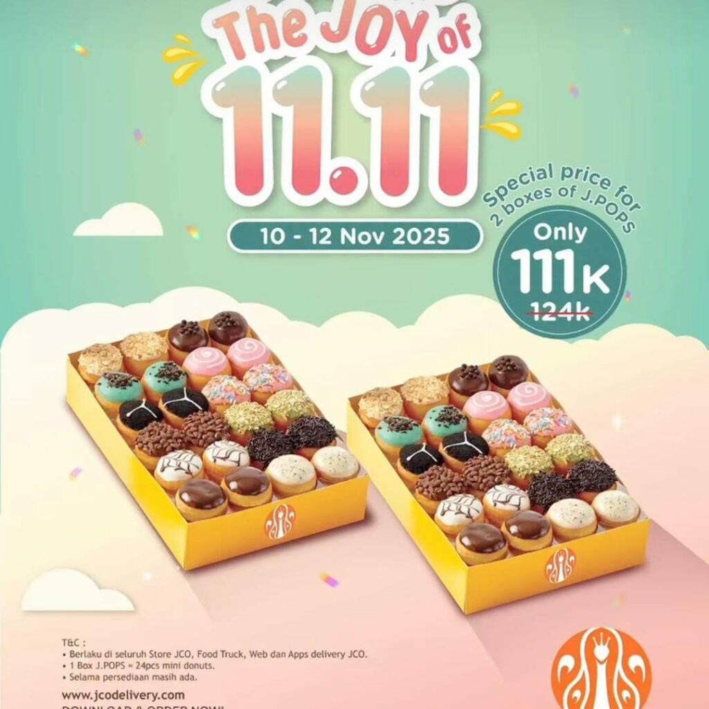 Daftar Promo 11.11 J.CO