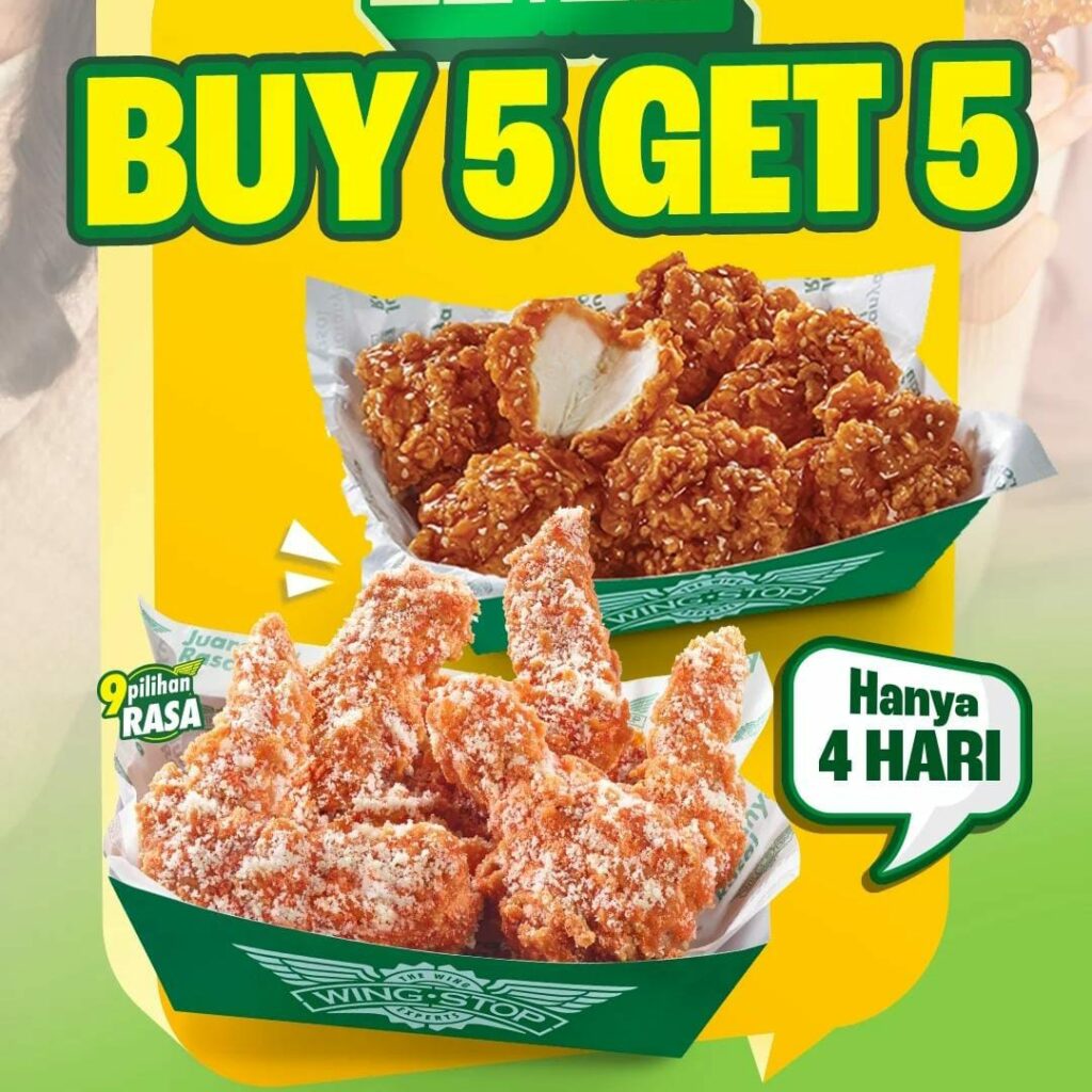 Daftar Promo 11.11 Wingstop