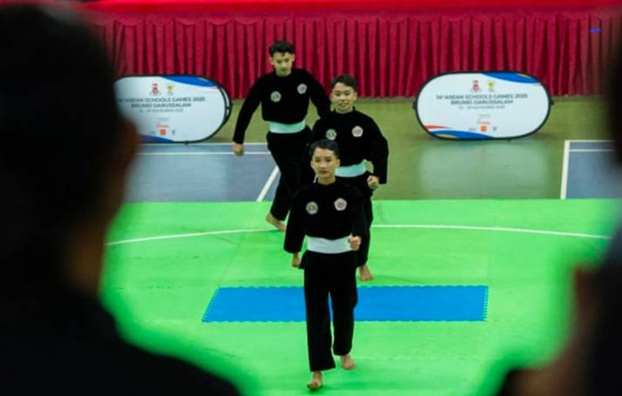 Penampilan atlet pencak silat Kota Tangerang