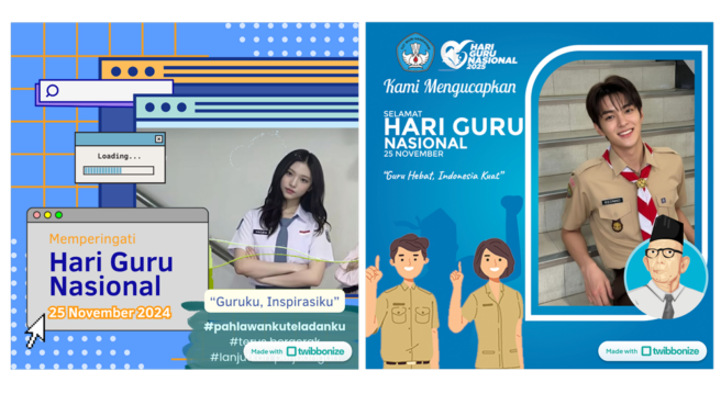 twibbon hari guru nasional 2025