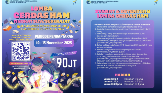 lomba cerdas HAM